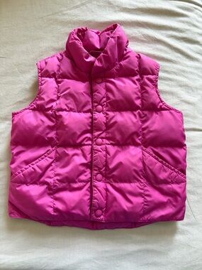 Lands' End Girls' Puffer Vest — Down-filled